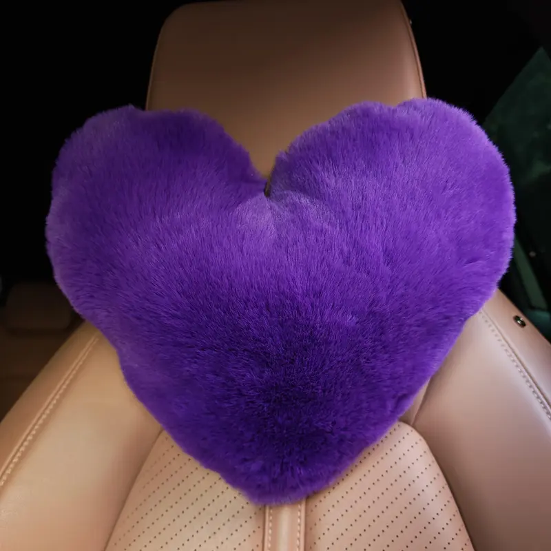 Cordate Shape Headrest Car Seat Pillow For Women