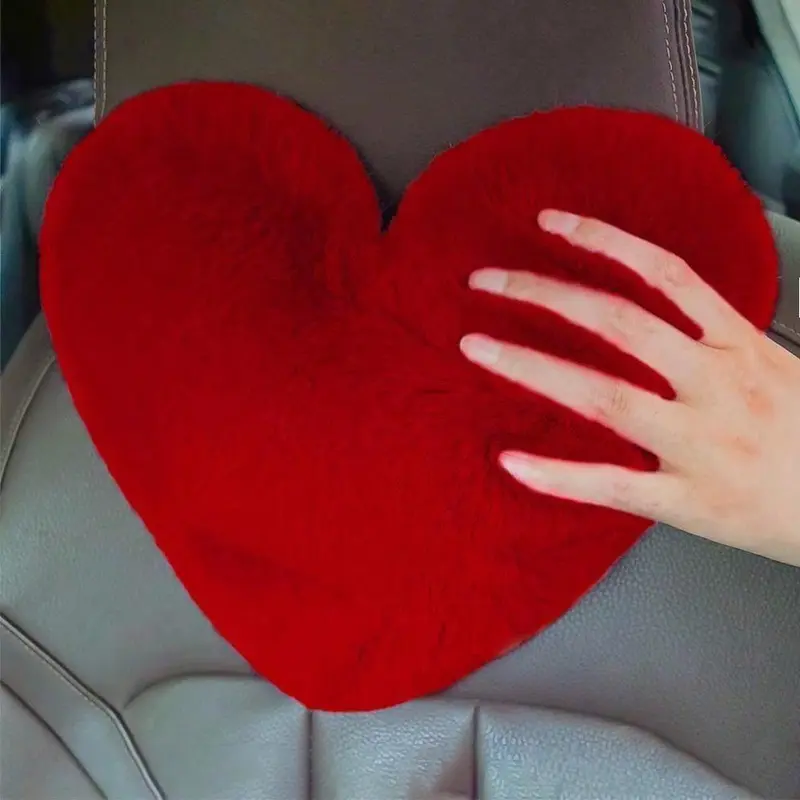 Cordate Shape Headrest Car Seat Pillow For Women