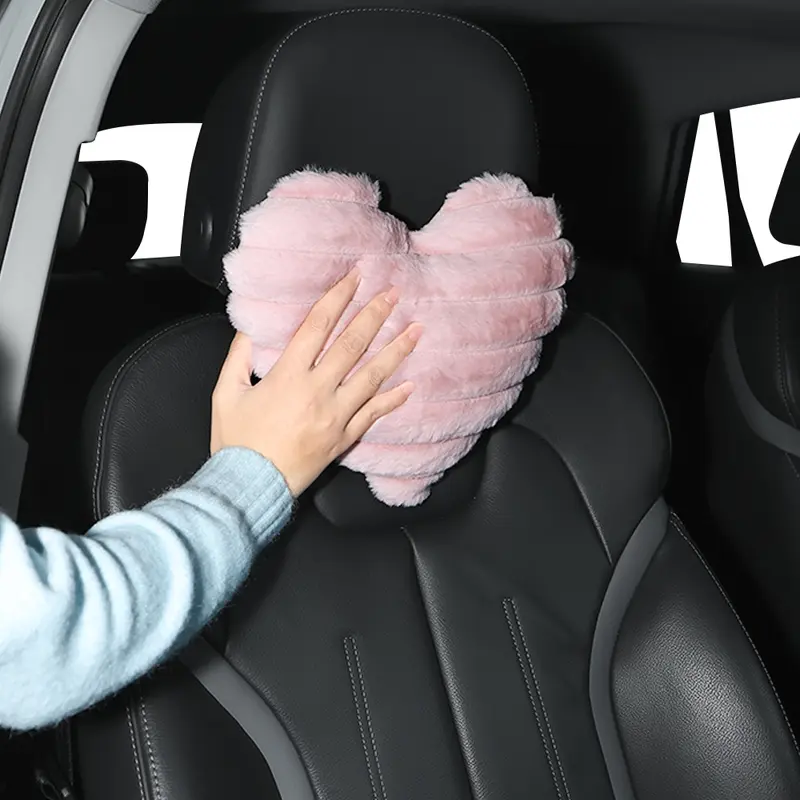 Cordate Shape Headrest Car Seat Pillow For Women