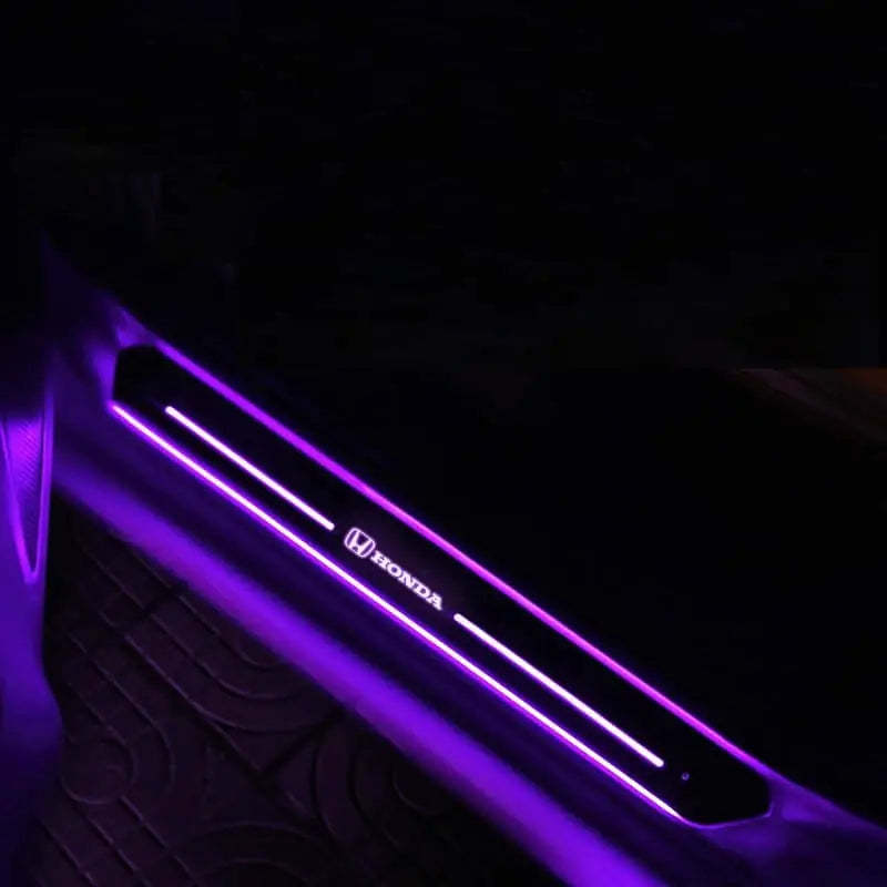 LED Illuminated Honda Door Sills-Car Door Sills
