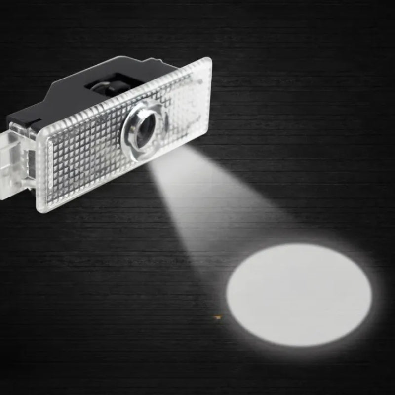 Set Of 2 Wireless BMW Door Step Light Logo-Car Door Sills