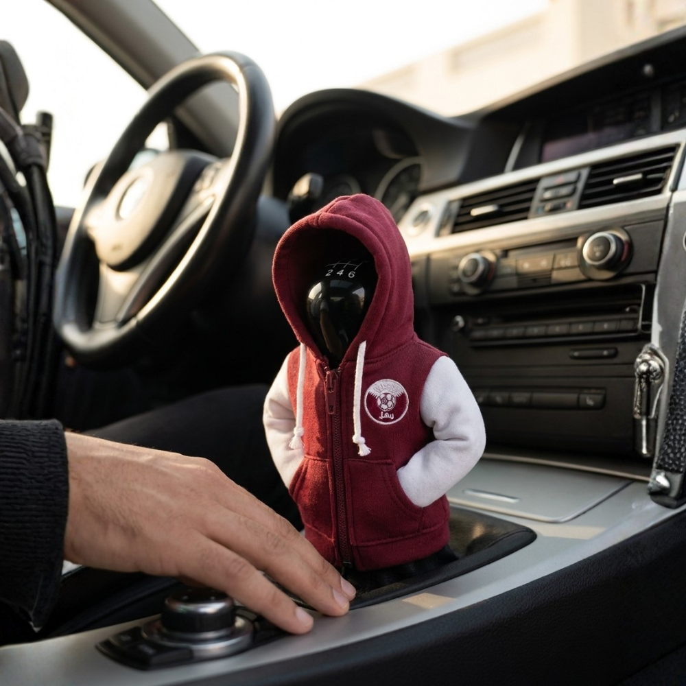 Qatar Gear Shift Hoodie Cover, Al-Annabi Maroon Fan Tribute for World Cup 2026