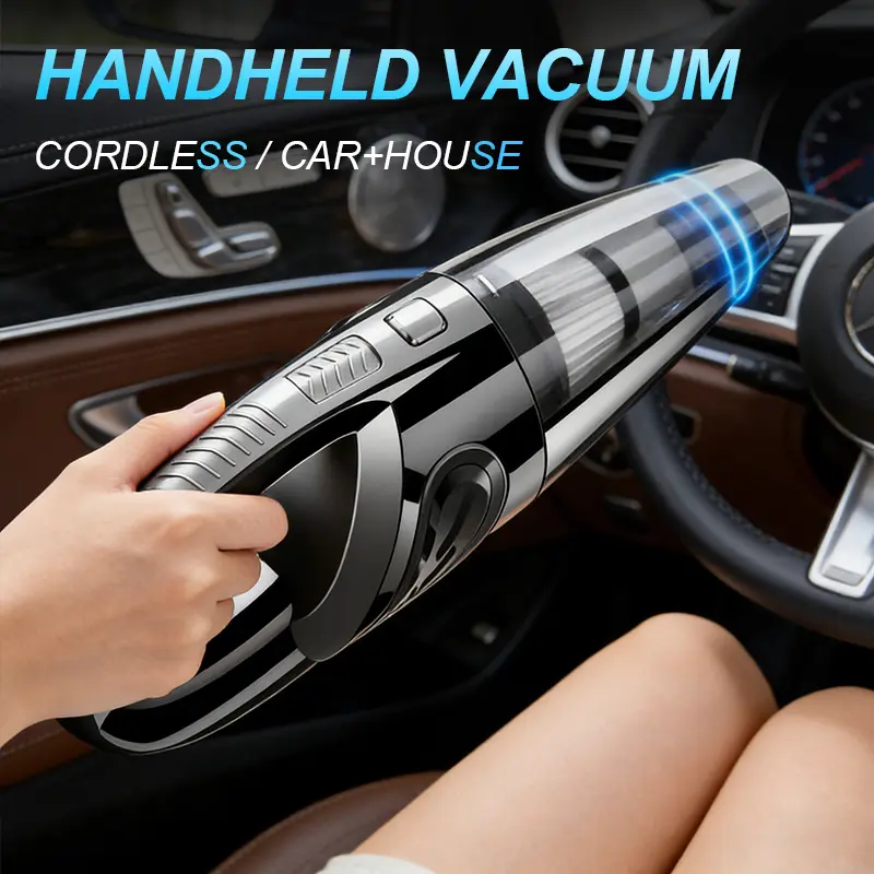 Mini Cordless Handheld Vacuum Cleaner For Cars And Home
