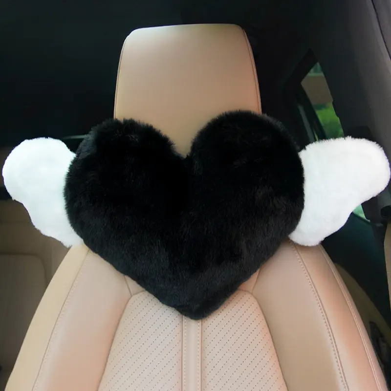 Cordate Shape Headrest Car Seat Pillow For Women