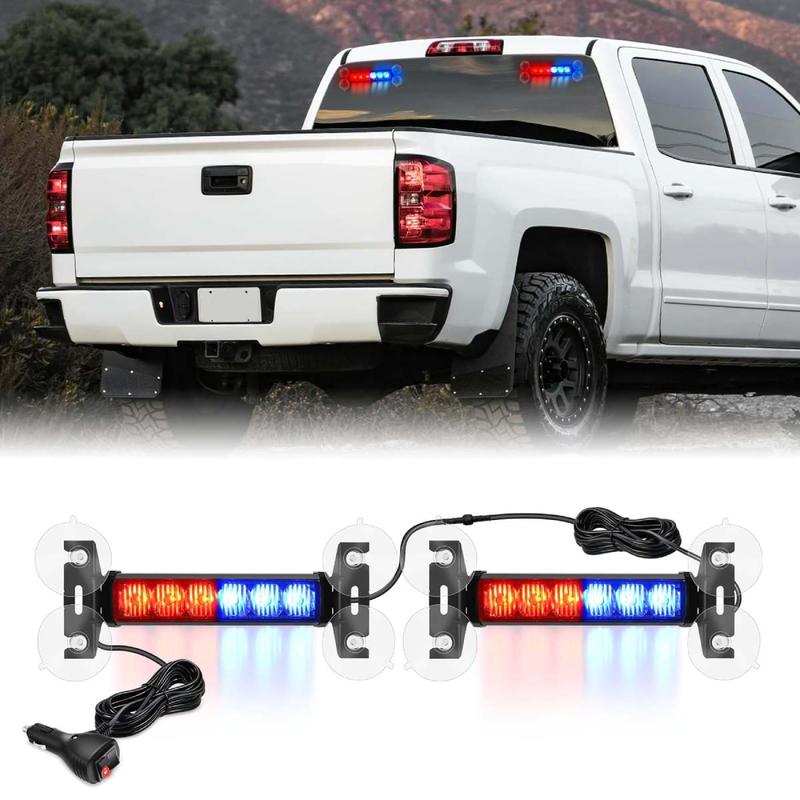 Amber Traffic Advisor Strobe Lights For Cars
