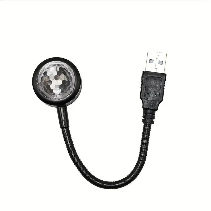USB Powered Car Music Rhythm Projector LED Light