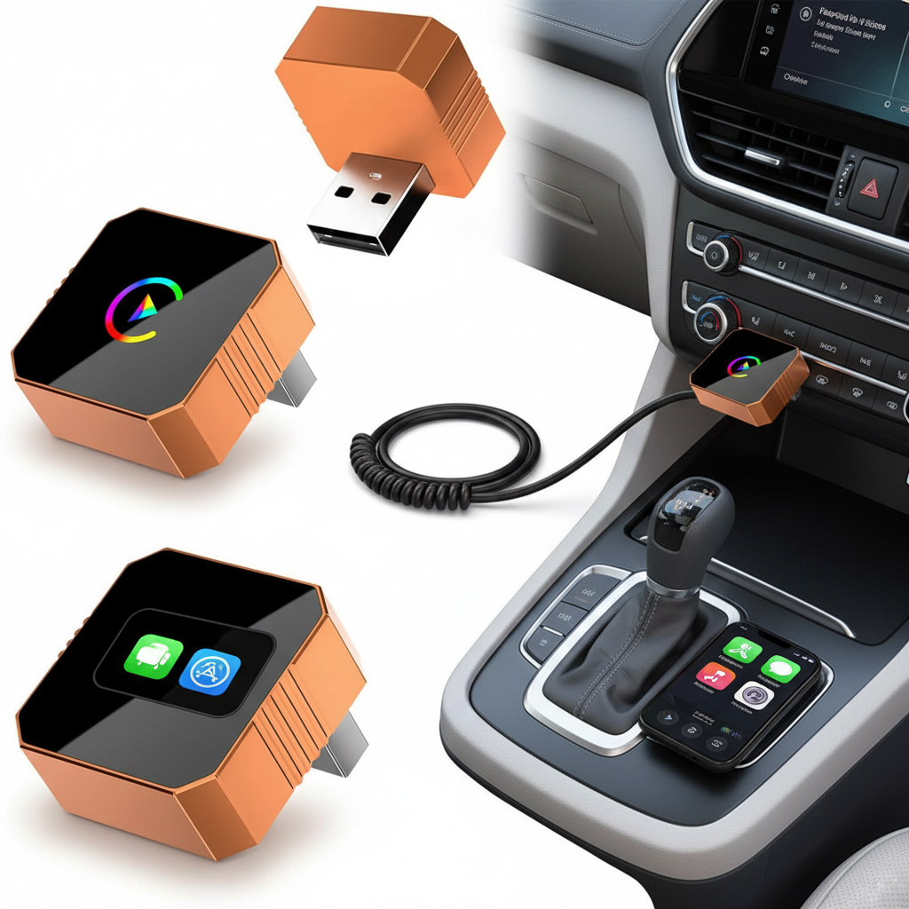 Wireless Upgrade Adapter For CarPlay Compatible Vehicles