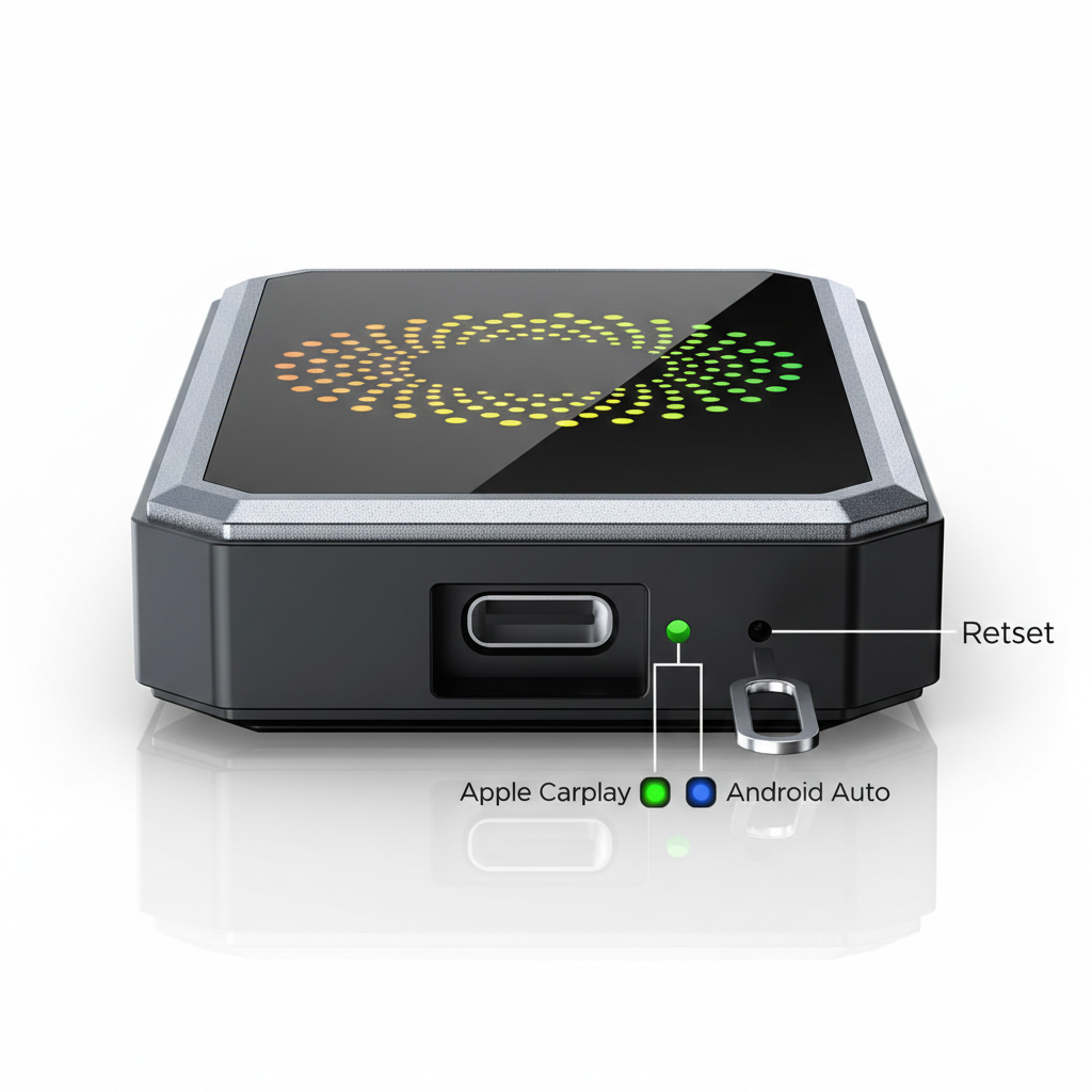 Wireless Carplay Adapter With Built In Apps