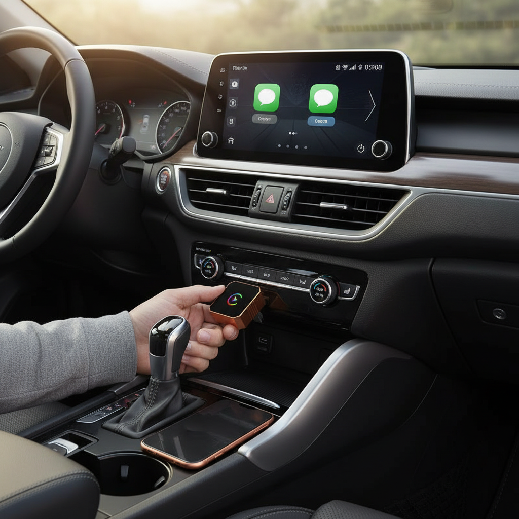 Wireless Upgrade Adapter For CarPlay Compatible Vehicles