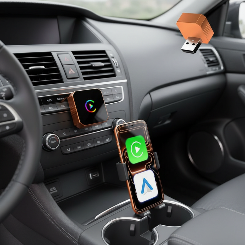 Wireless Upgrade Adapter For CarPlay Compatible Vehicles
