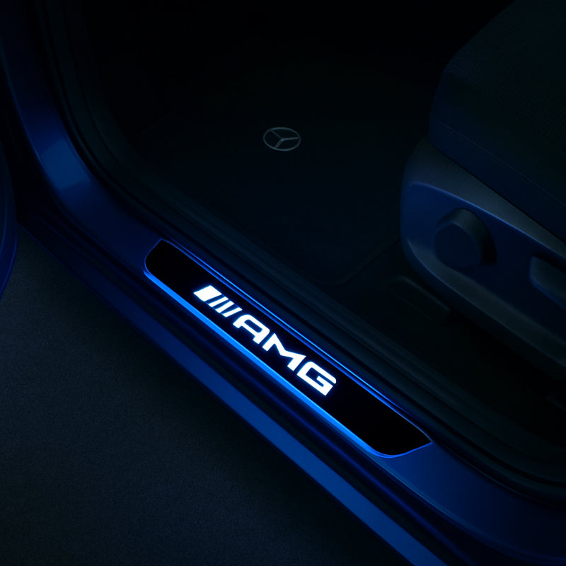 LED Illuminated Door Sills-Car Door Sills