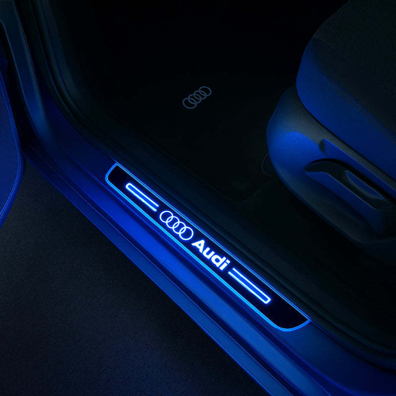 LED Illuminated Door Sills-Car Door Sills