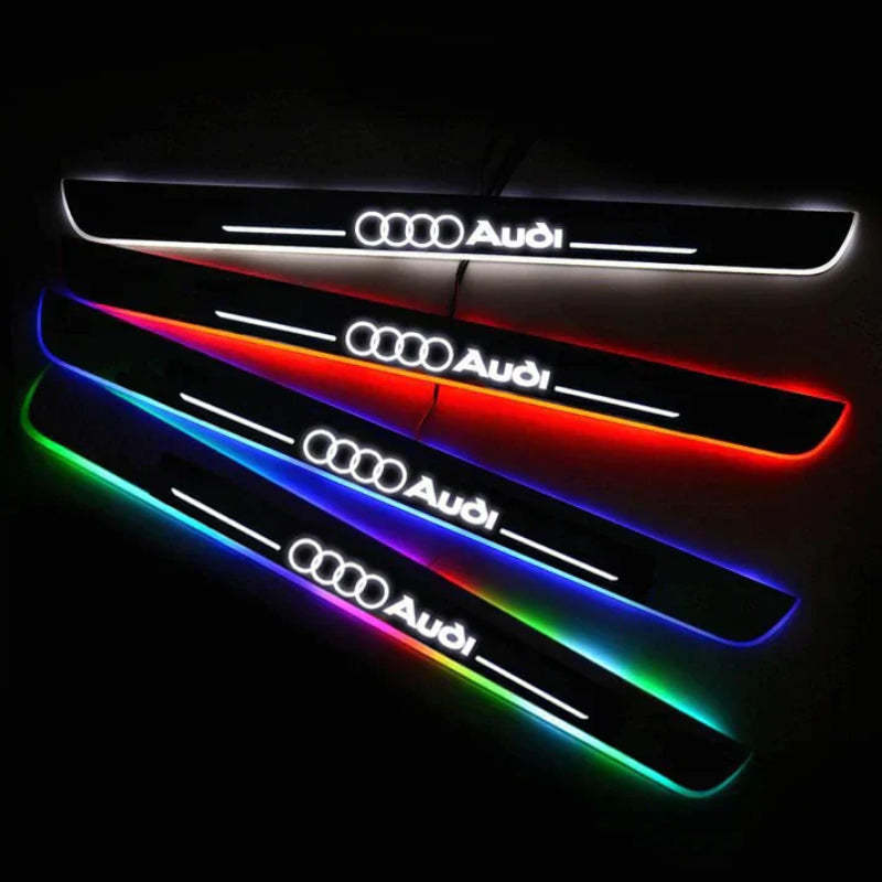Custom Deluxe Illuminated Led Car Door Sill Lights-Car Door Sills