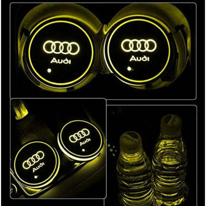 Audi Car Cup Holder Lights-Car Door Sills