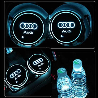Audi Car Cup Holder Lights-Car Door Sills