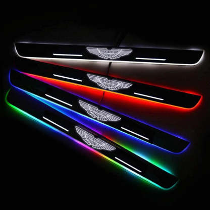 LED Wireless Illuminated Aston Martin Door Sills-Car Door Sills