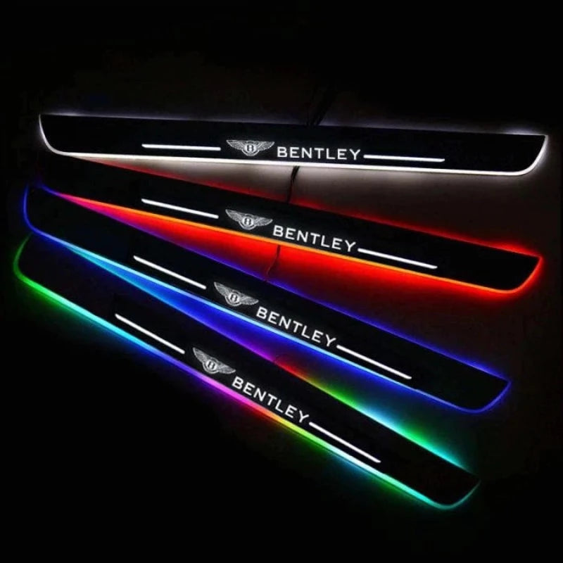 LED Wireless Illuminated Bentley Door Sills-Car Door Sills