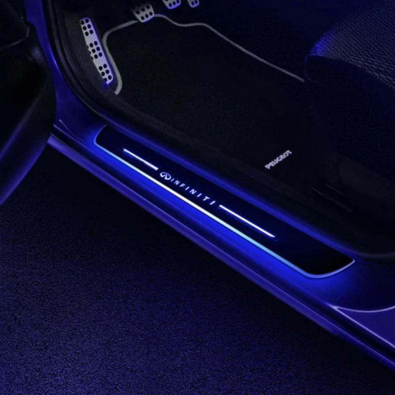 LED Wireless Illuminated Infiniti Door Sills-Car Door Sills