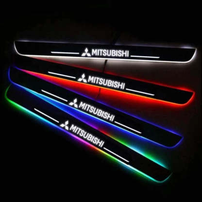 LED Wireless Illuminated Mitsubishi Door Sills-Car Door Sills