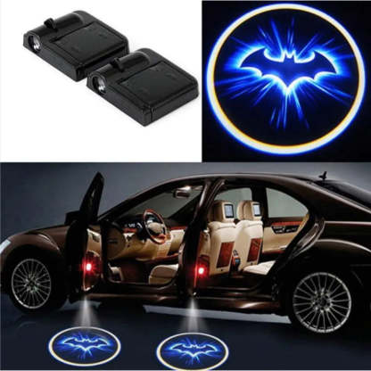 Set Of 2 BatMan Car Door Lights-Car Door Sills