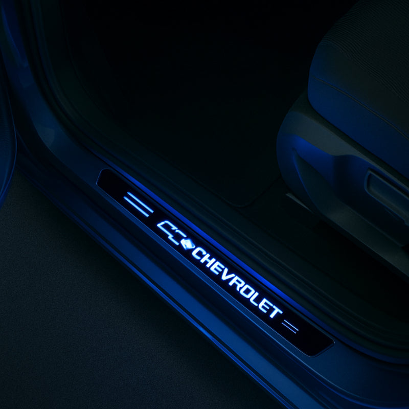 LED Illuminated Door Sills-Car Door Sills