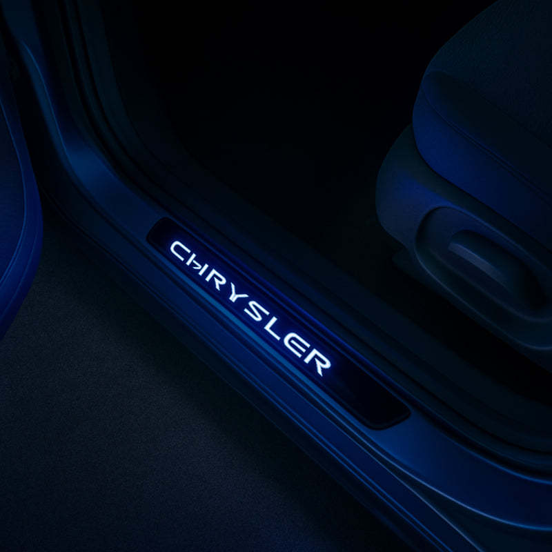 LED Illuminated Door Sills-Car Door Sills