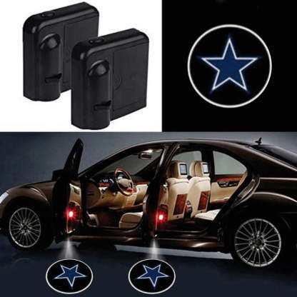 Dallas Cowboys Car Door Lights-Car Door Sills