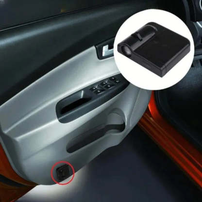 Set Of 2 Honda Door Light Logo-Car Door Sills