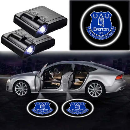 Pack Of 2 Everton Car Logo Lights-Car Door Sills