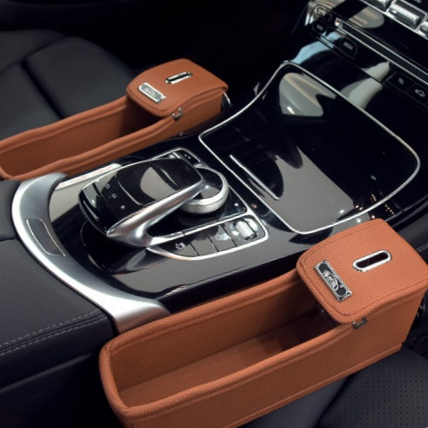 Car Seat Crevice Storage Box-Car Door Sills