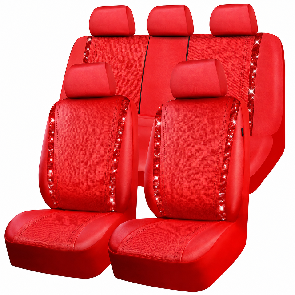 Rhinestone Engraved Car Seat Covers
