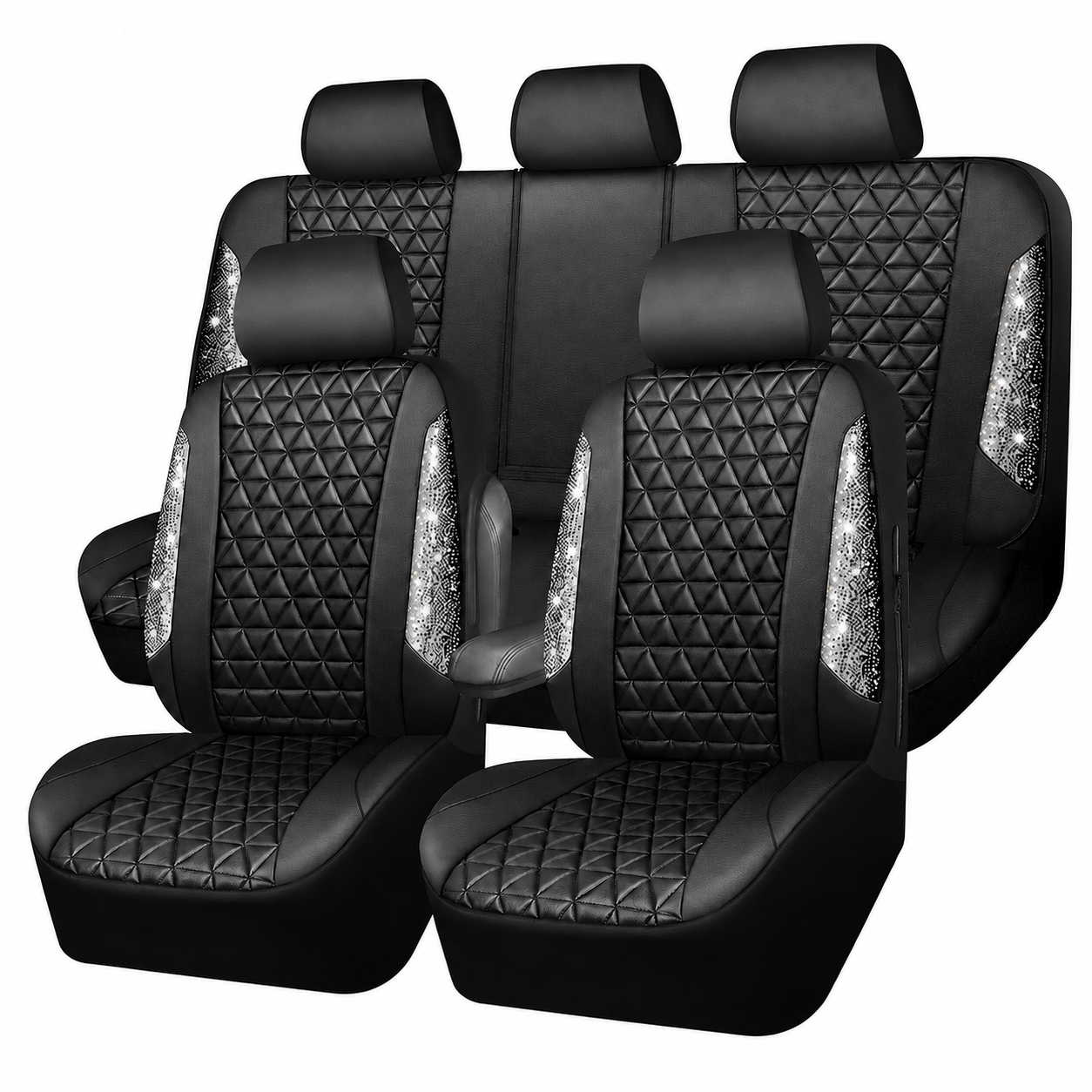Universal Anti Slip Car Mats And Seat Cover Set