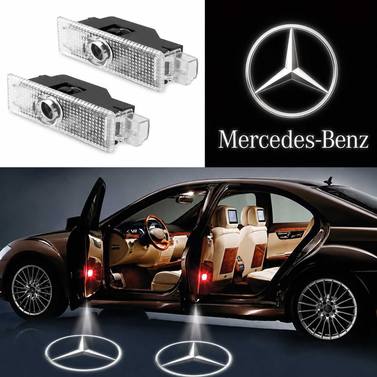 LED Mercedes Benz Door Light