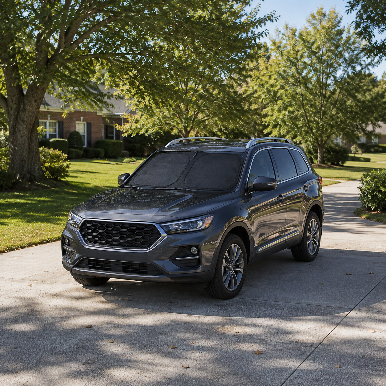 Foldable Windshield Sun Shade For Cars