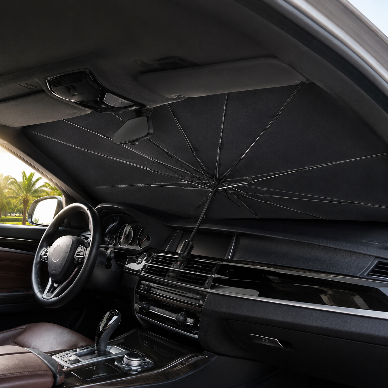 1 Piece Foldable Car Sun Shade For Summer