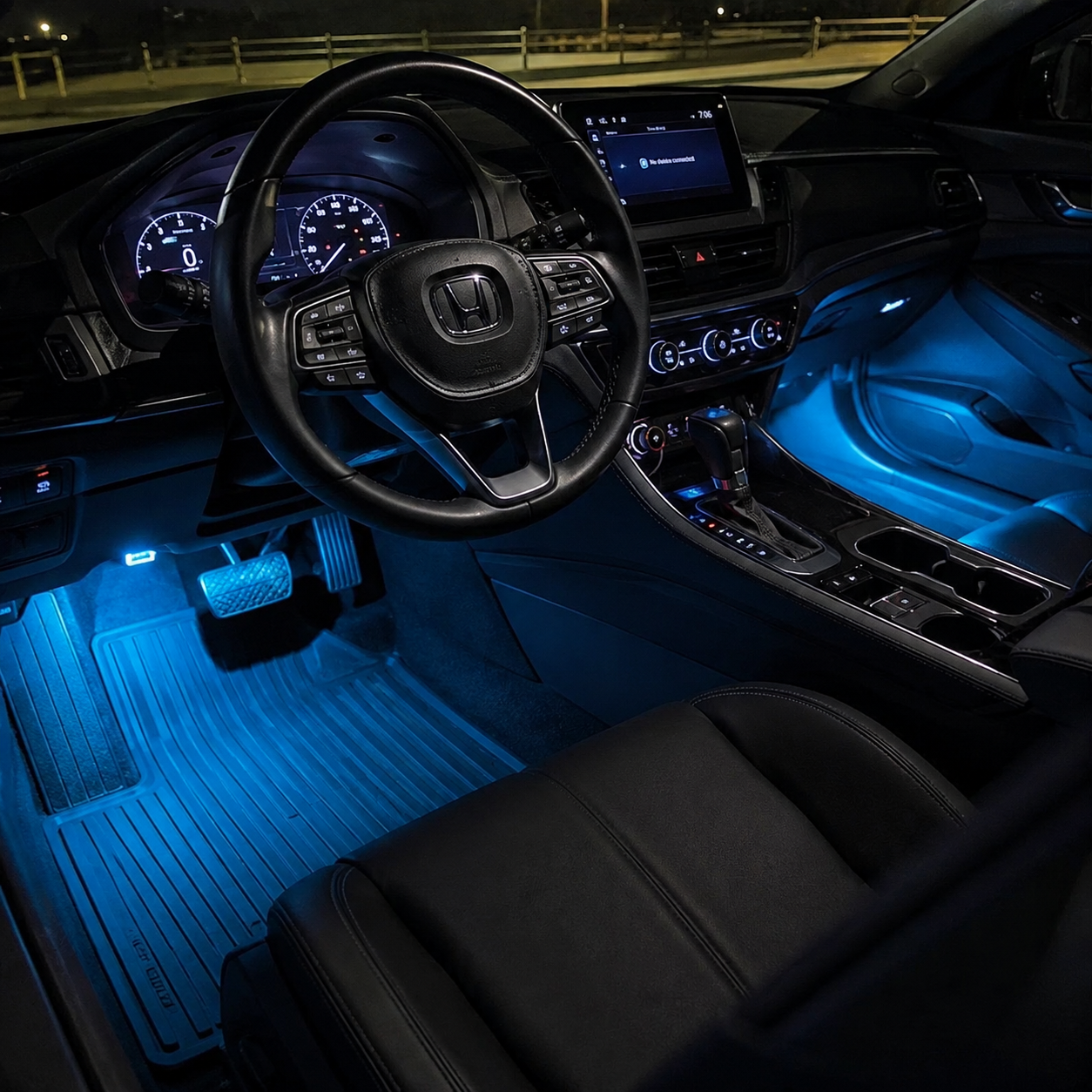 Rechargeable RGB LED Portable Car Light For Exterior And Interior