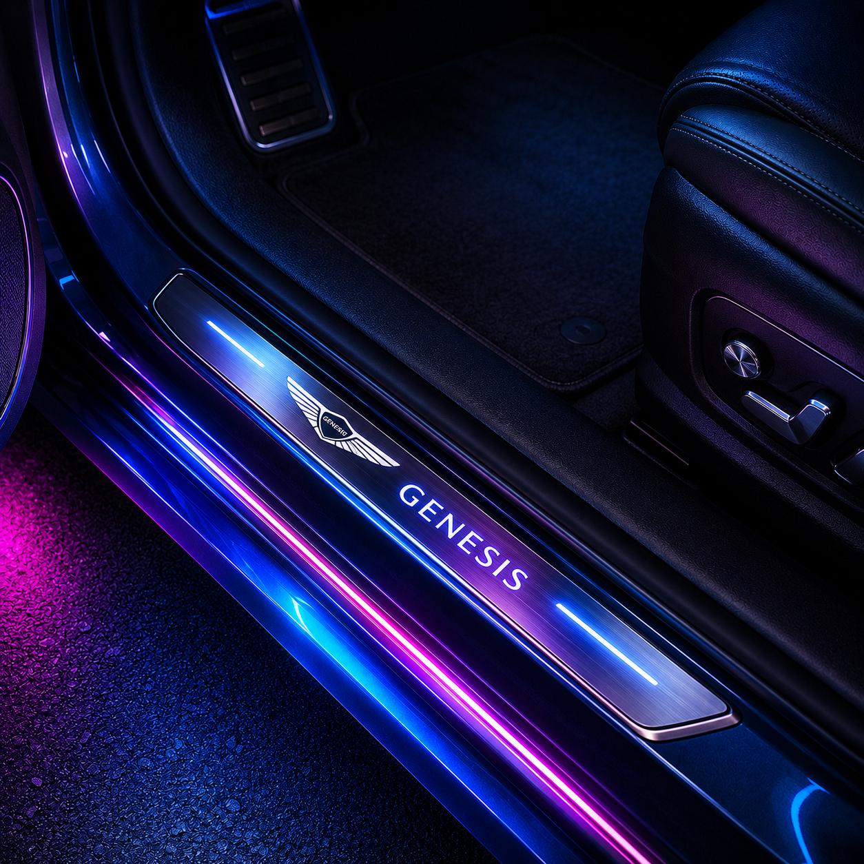 LED Illuminated Door Sills