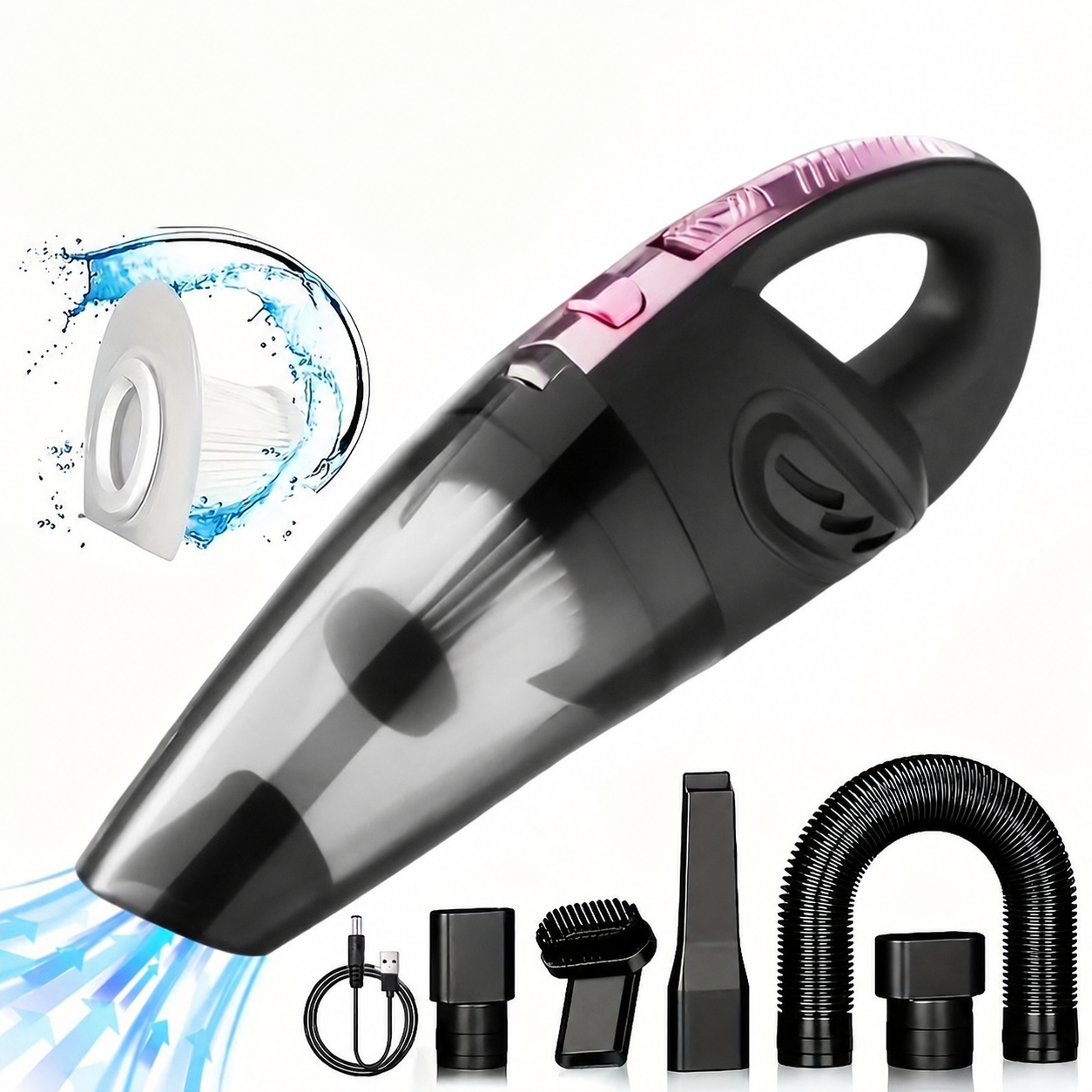 Mini Cordless Handheld Vacuum Cleaner For Cars And Home