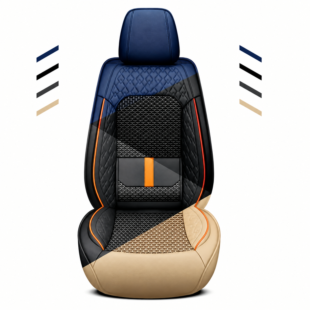 Full Car Seat Cover Kit With Complete Mat Set