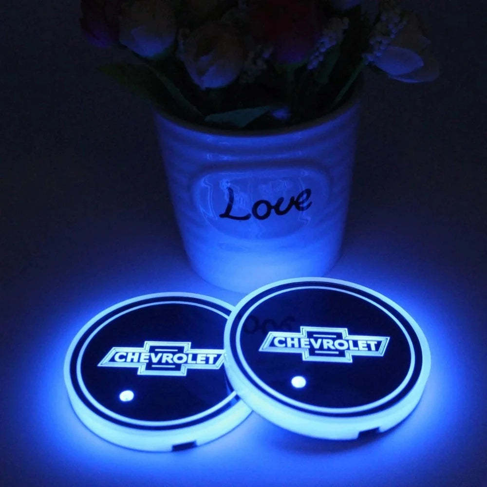 Chevy Car Cup Holder Lights-Car Door Sills