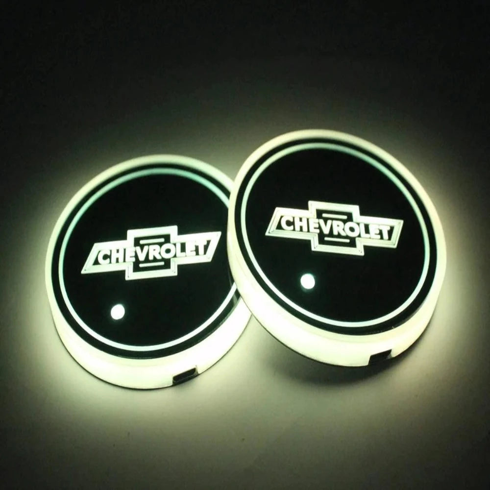 Chevy Car Cup Holder Lights-Car Door Sills