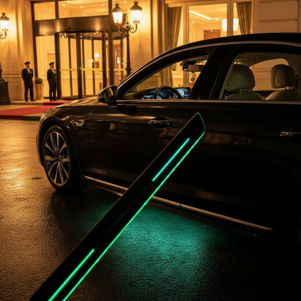 Custom Deluxe Illuminated Led Car Door Sill Lights