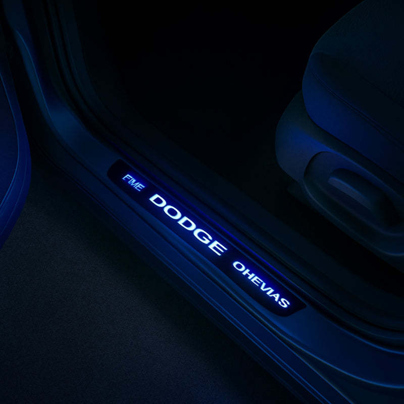 LED Illuminated Door Sills-Car Door Sills