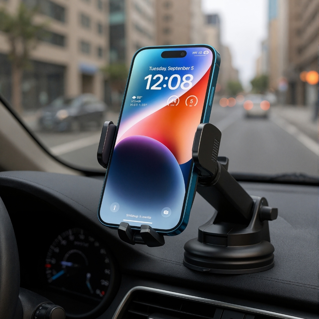 Dash Mounted Phone Holders For Car 