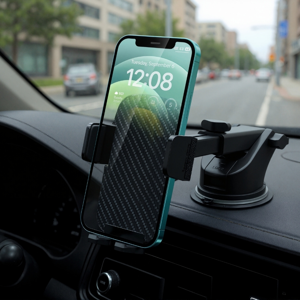Dash Mounted Phone Holders For Car 