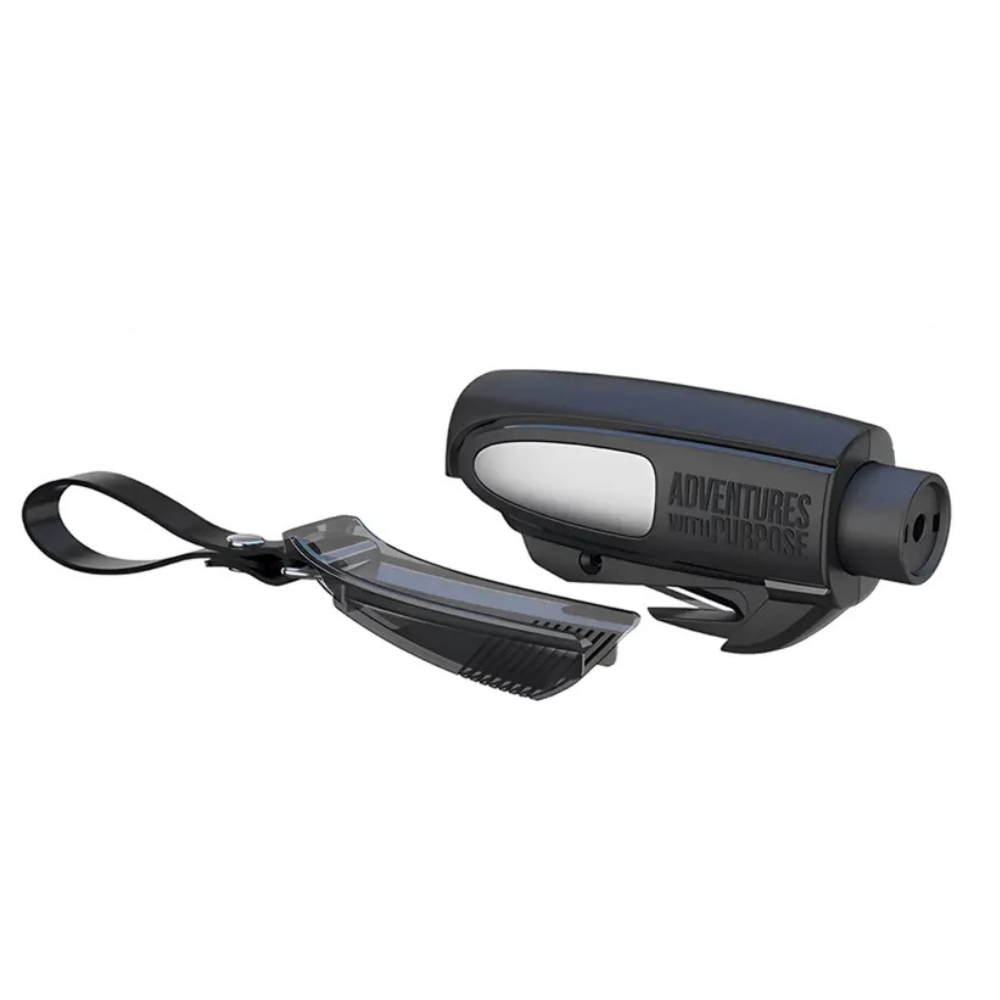 2-in-1 Emergency Window Breaker & Seatbelt Cutter