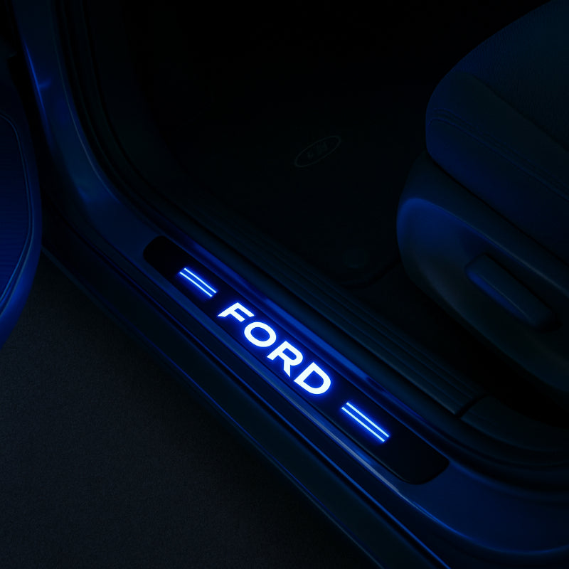 LED Illuminated Door Sills-Car Door Sills