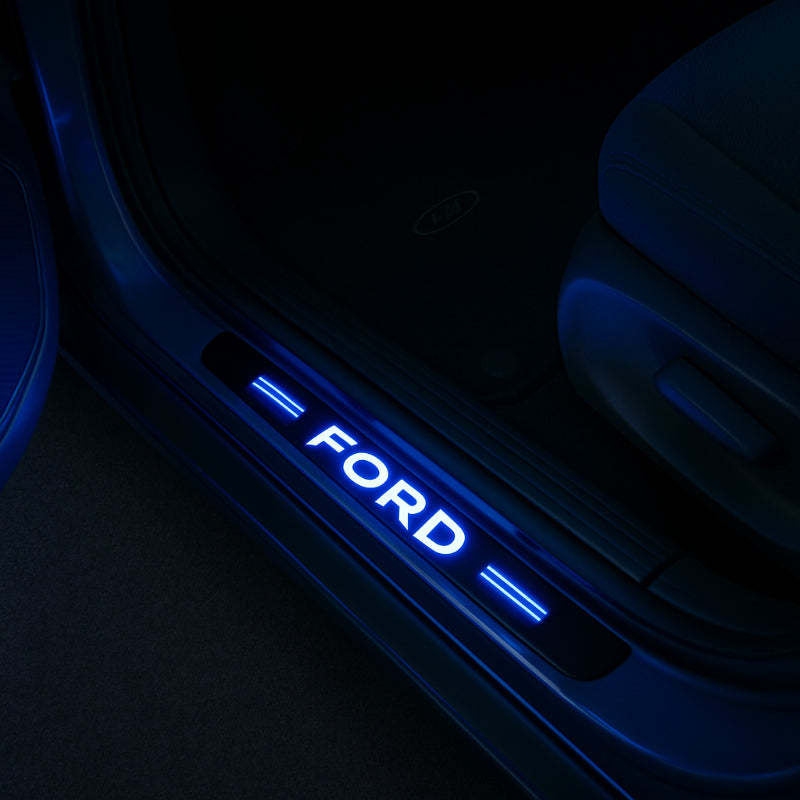 LED Illuminated Door Sills-Car Door Sills