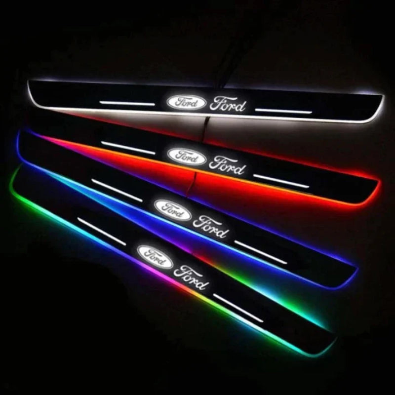 Custom Deluxe Illuminated Led Car Door Sill Lights-Car Door Sills