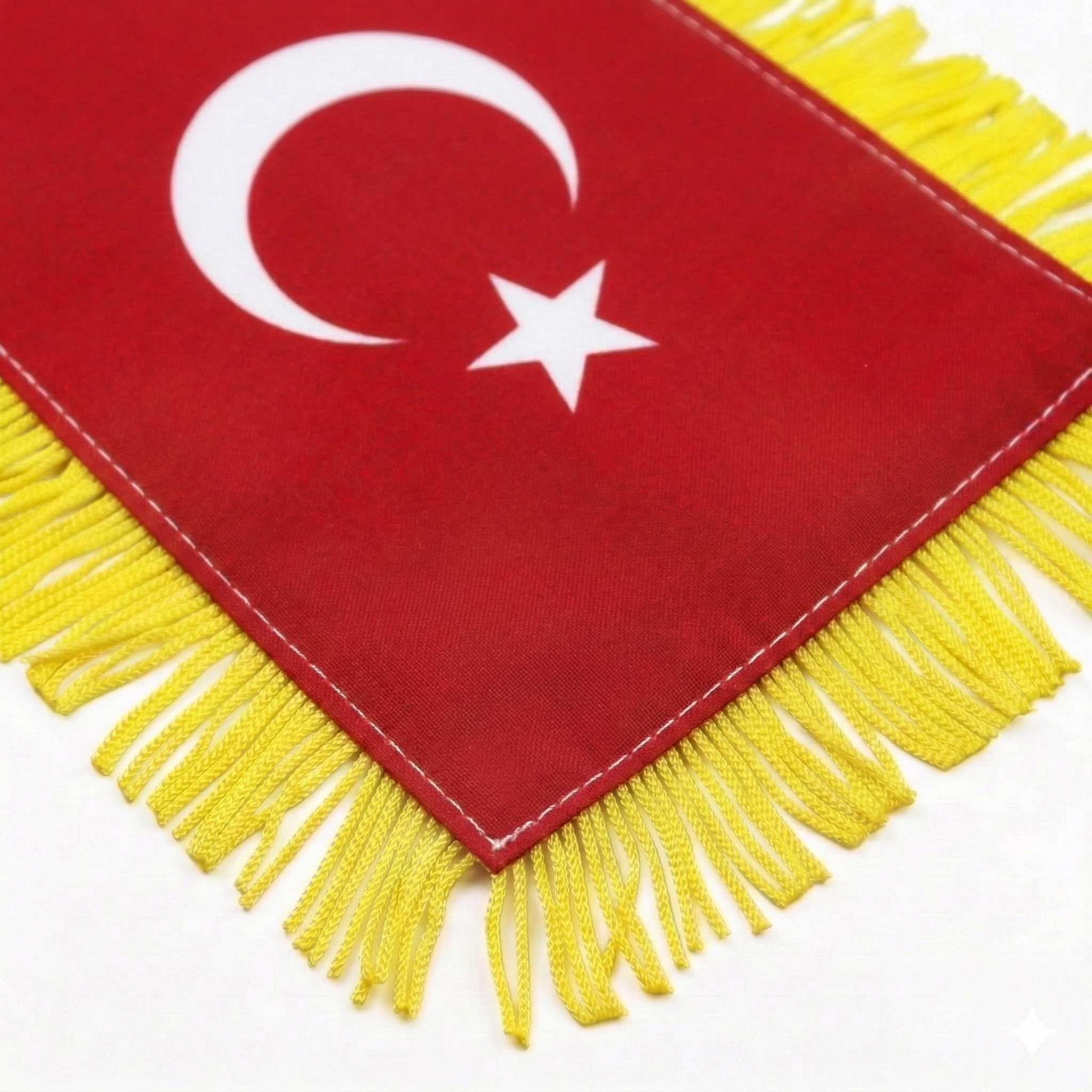 Official FIFA 2026 Turkey Car Window Mini Decorative Flag